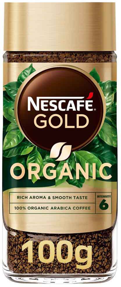 Nescafe Gold Organic Instant Coffee Jar - 100 gm