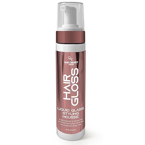 Hair Chemist Hair Gloss Liquid Glass Styling Mousse 237ml