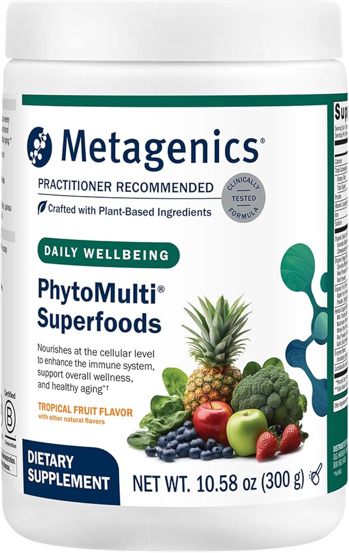 Metagenics Phytoganix Tropical Fruit - 300 Gm