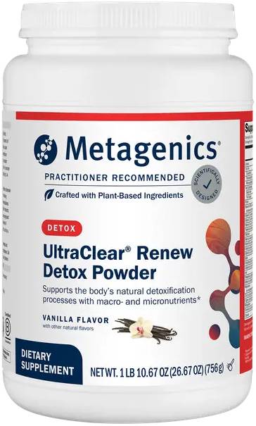 Metagenics Ultraclear Plus Ph Detox Powder Vanilla - 924 Gm