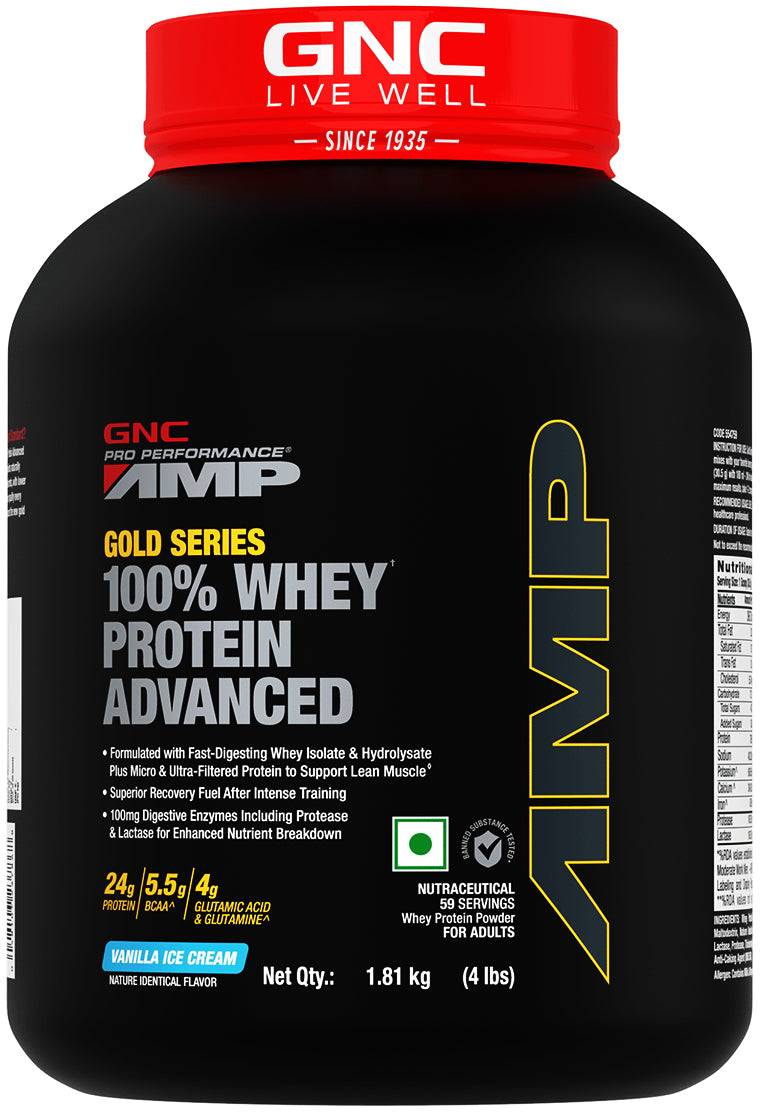 Gnc Pro. Perf Gold 100% Whey Prot Adv.D.Rich Choc. 5 Lb