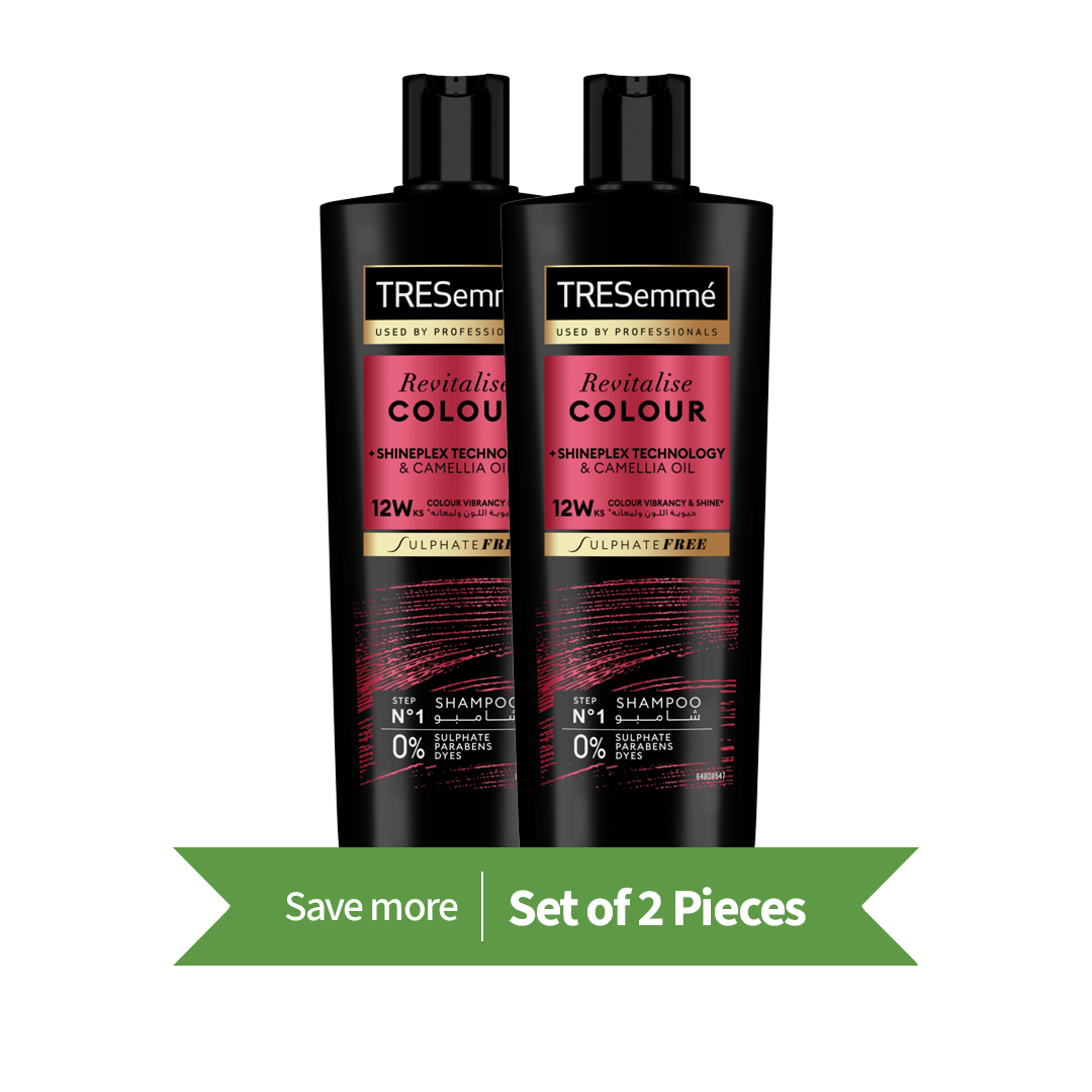 TRESEMME  Shampoo,  Revitalise Colour, with camellia oil, 350ml,Twin Pack