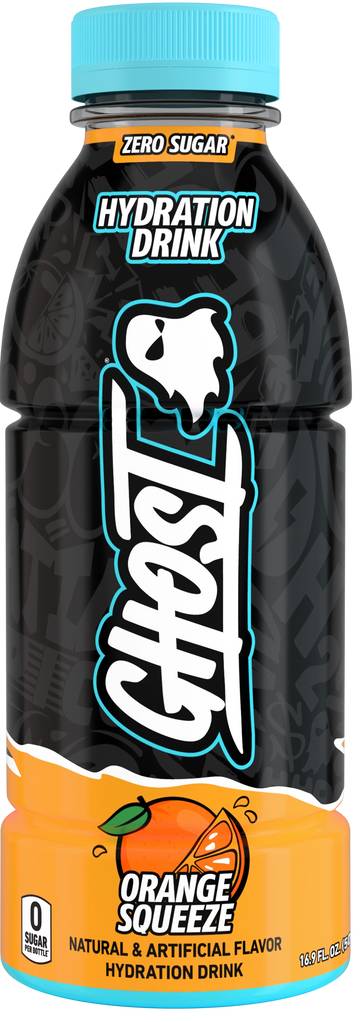 Ghost Hydration Rtd V2 Orange Squeeze 16.9 oz - 12 Pack