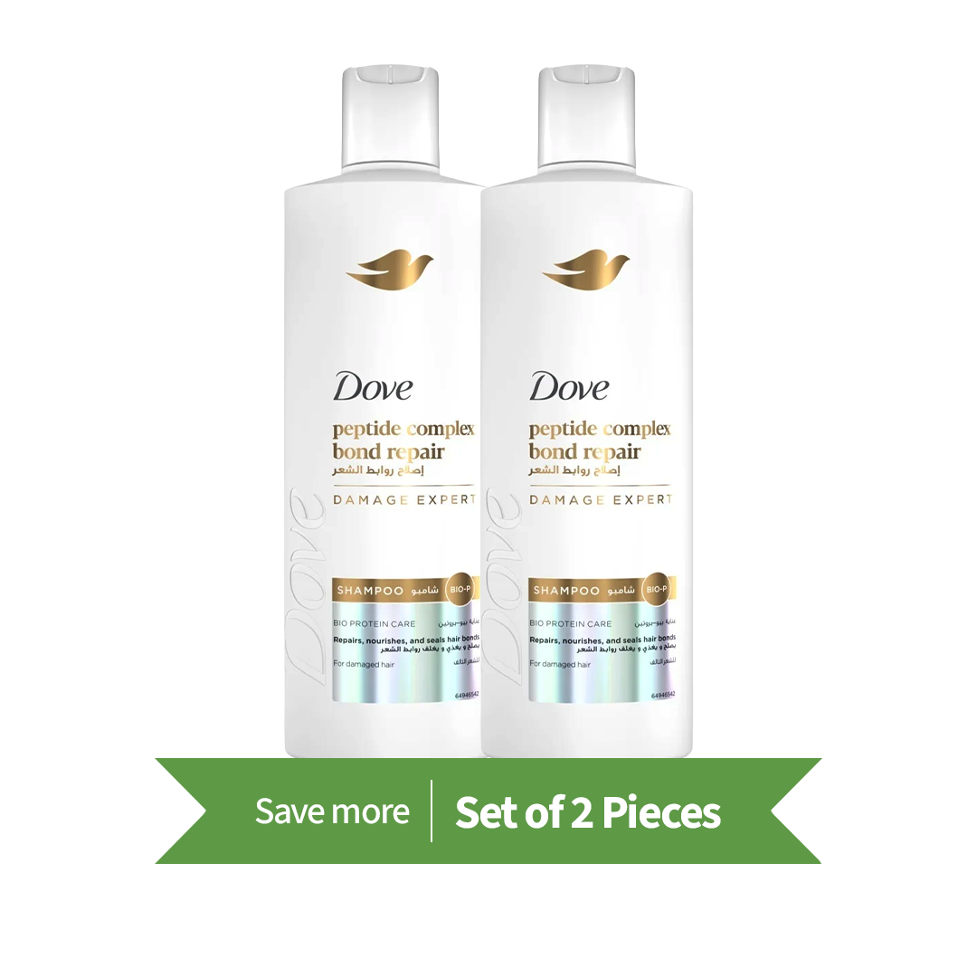 Dove Shampoo, Bond Repair, 350ml,Twin Pack