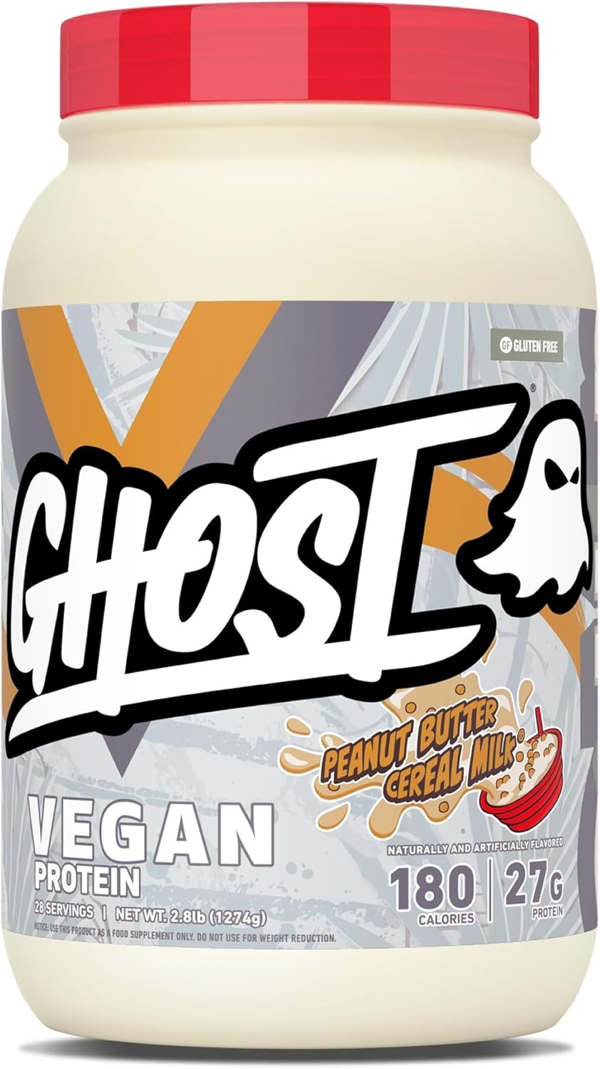 Ghost Vegan Peanut Butter Cereal Milk, 28 Serving