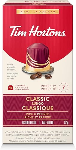 Tim Hortons Nespresso Classic - 10 Capsules