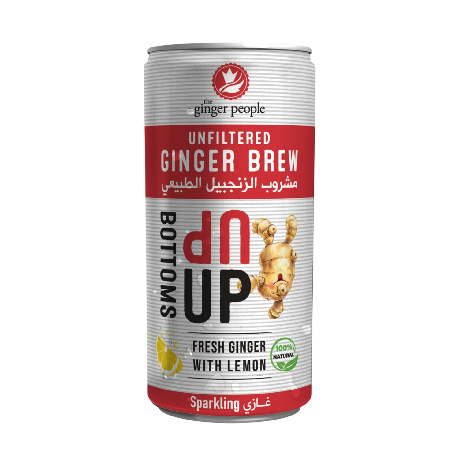 Ginger Brew Fresh Ginger With Lemon 180 Ml