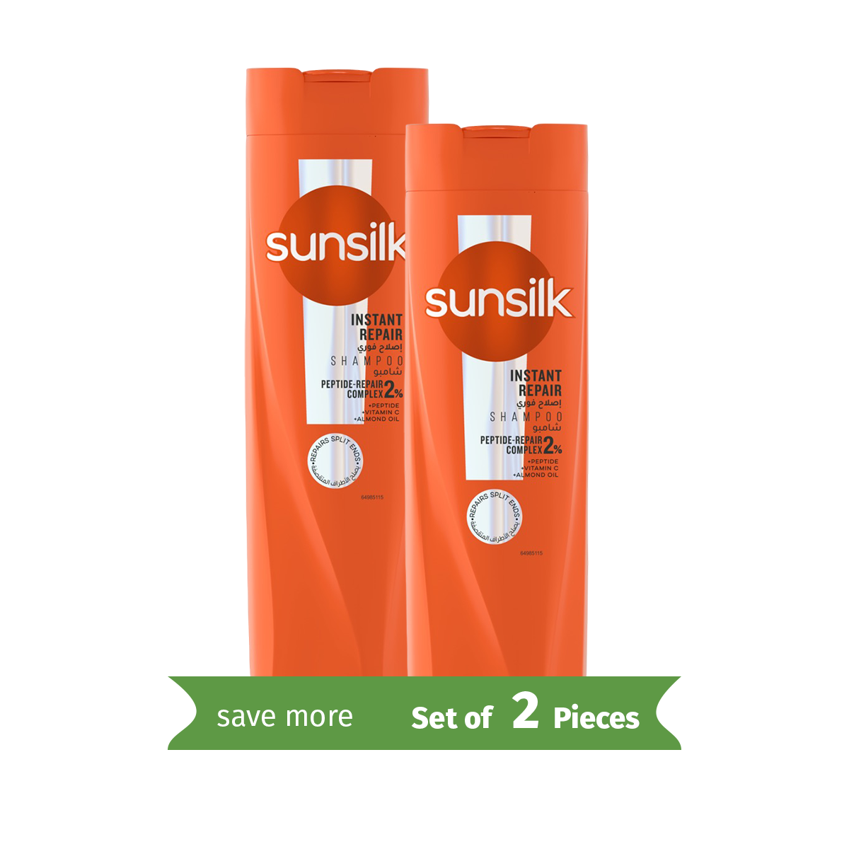 Sunsilk Shampoo Instant Restore 400 ml- Twin Pack