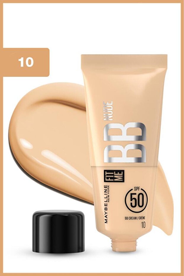مايبيلين فيت مي كريم بي بي نود - 10 - SPF 50