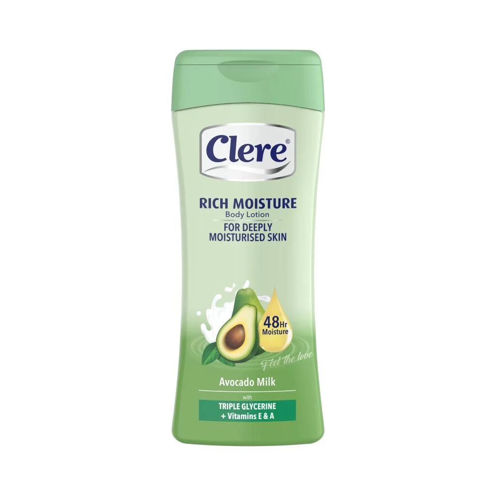 Clere Body Lotion Avocado And Milk C50 400 ml