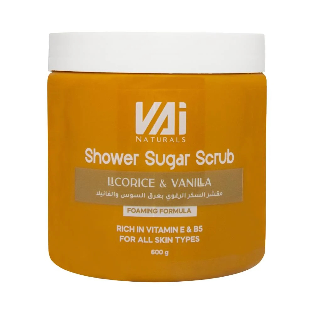 Vai Liquorice And Vanilla Foaming Sugar Scrub 600 ml
