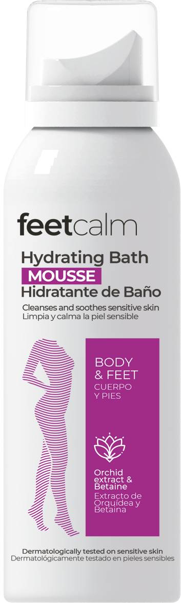 Feetcalm Hydrating Bath Mousse 125ml.