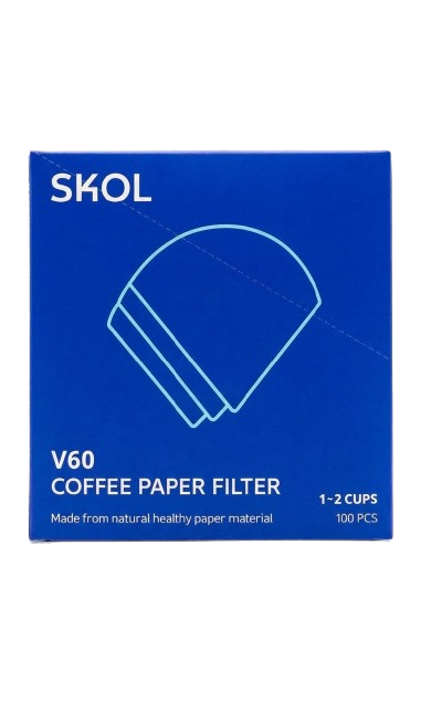 Skol Coffee Filter Paper V60 01 - 100 pcs