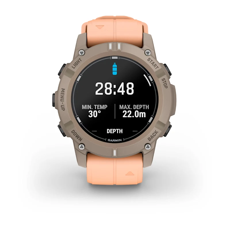 Garmin Descent G2 Smartwatch Shell Pink Band