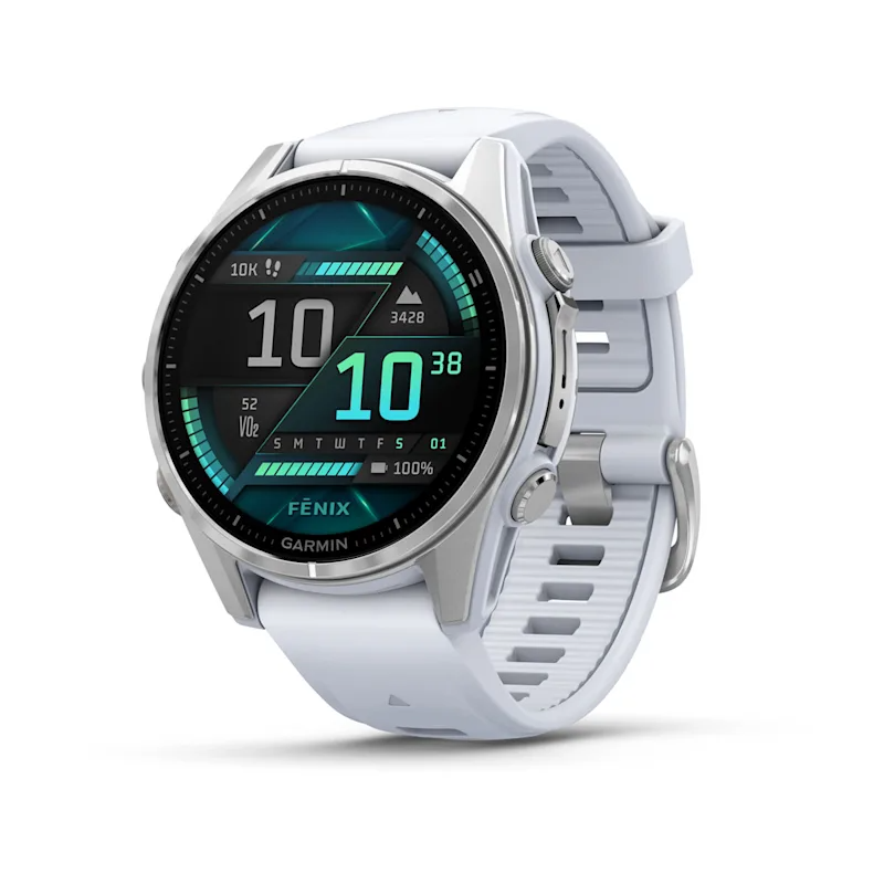 Garmin Fenix 8 Smartwatch Whitestone Silicone Band 43mm