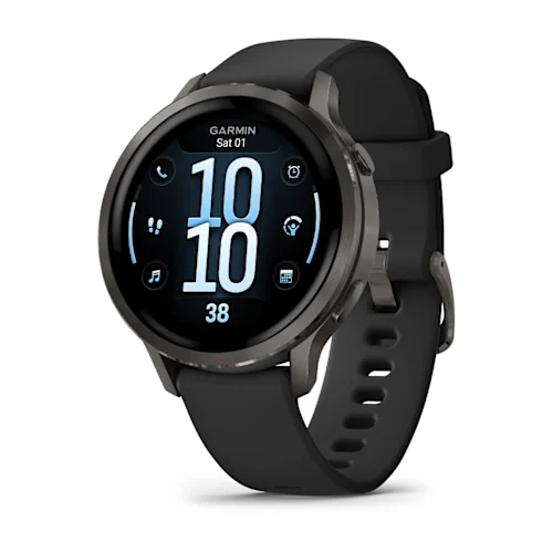 Garmin Venu 4 Smartwatch Black Silicone Band 41mm