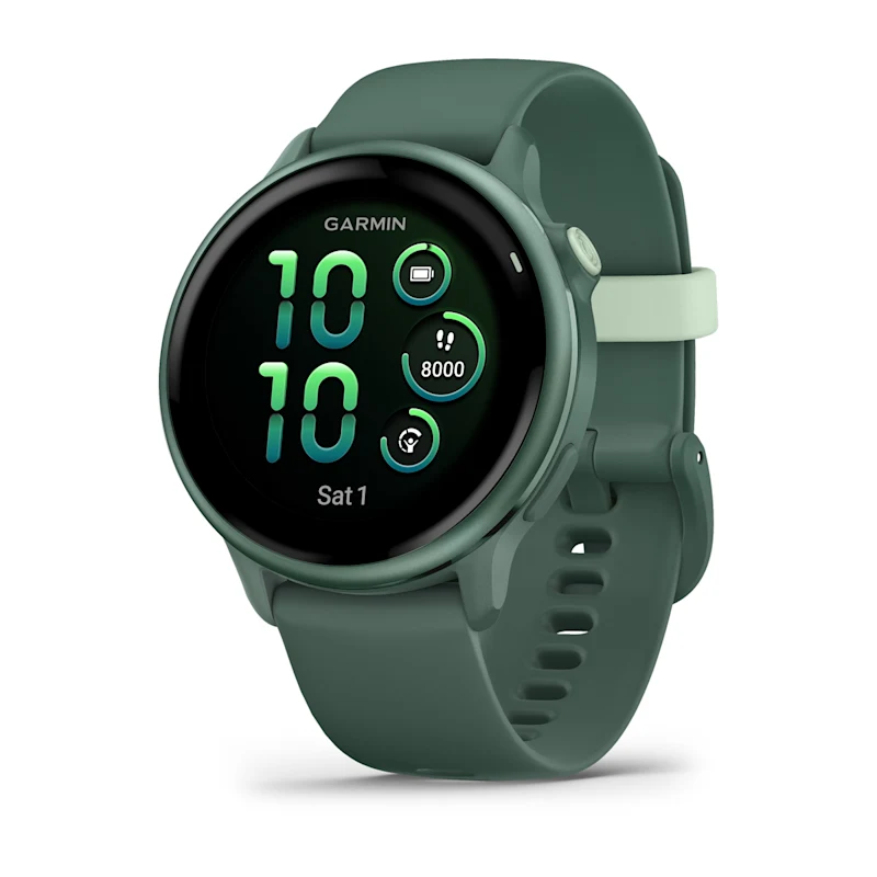 Garmin Vivoactive 6 Smartwatch Jasper Green Band