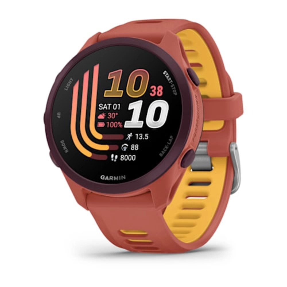 Garmin Forerunner 170 Smartwatch Music Red Pink/Mango