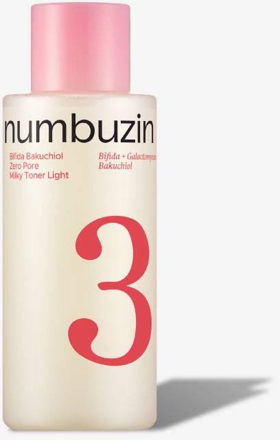 Numbuzin No.3 Bifida Bakuchiol Zero Pore Milky Toner - 200 ml