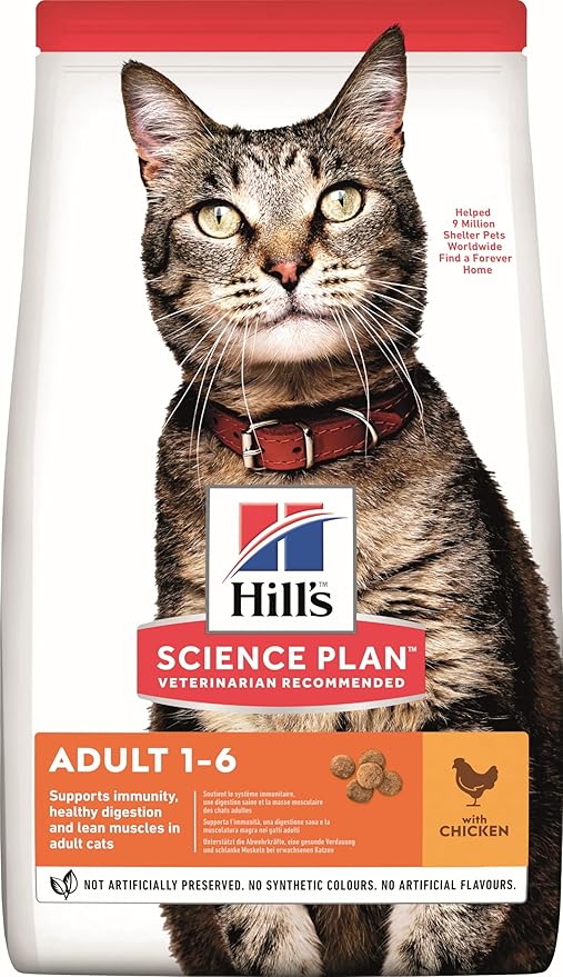 Hill's Science Plan Chicken Adult Cat Food - 3 kg