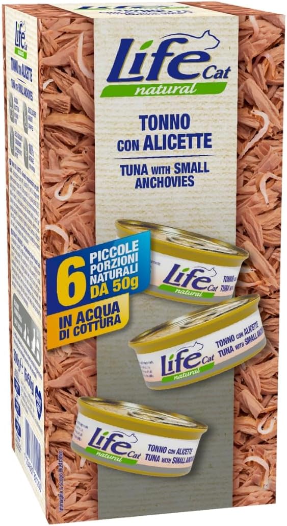Life Cat Tuna Anchovies Multipack 6 Pcs 50 Gm