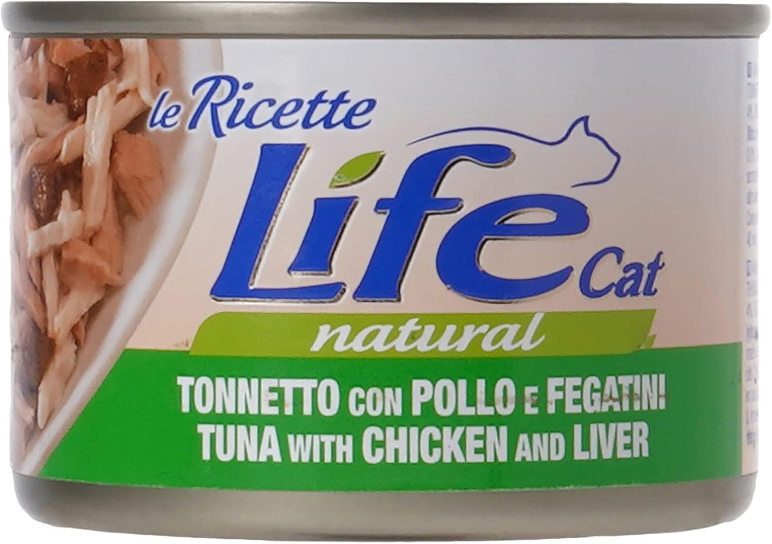 Life Cat Tuna Chicken Liver Cat Food Can - 150 g