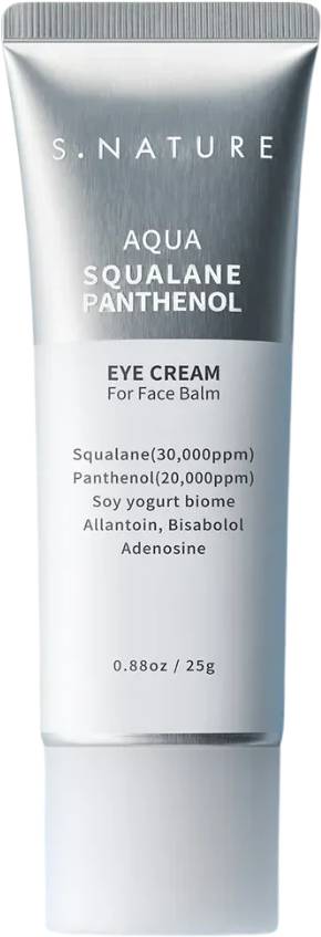 S.Nature Aqua Squalane Panthenol Eye Cream Face Balm - 25 ml