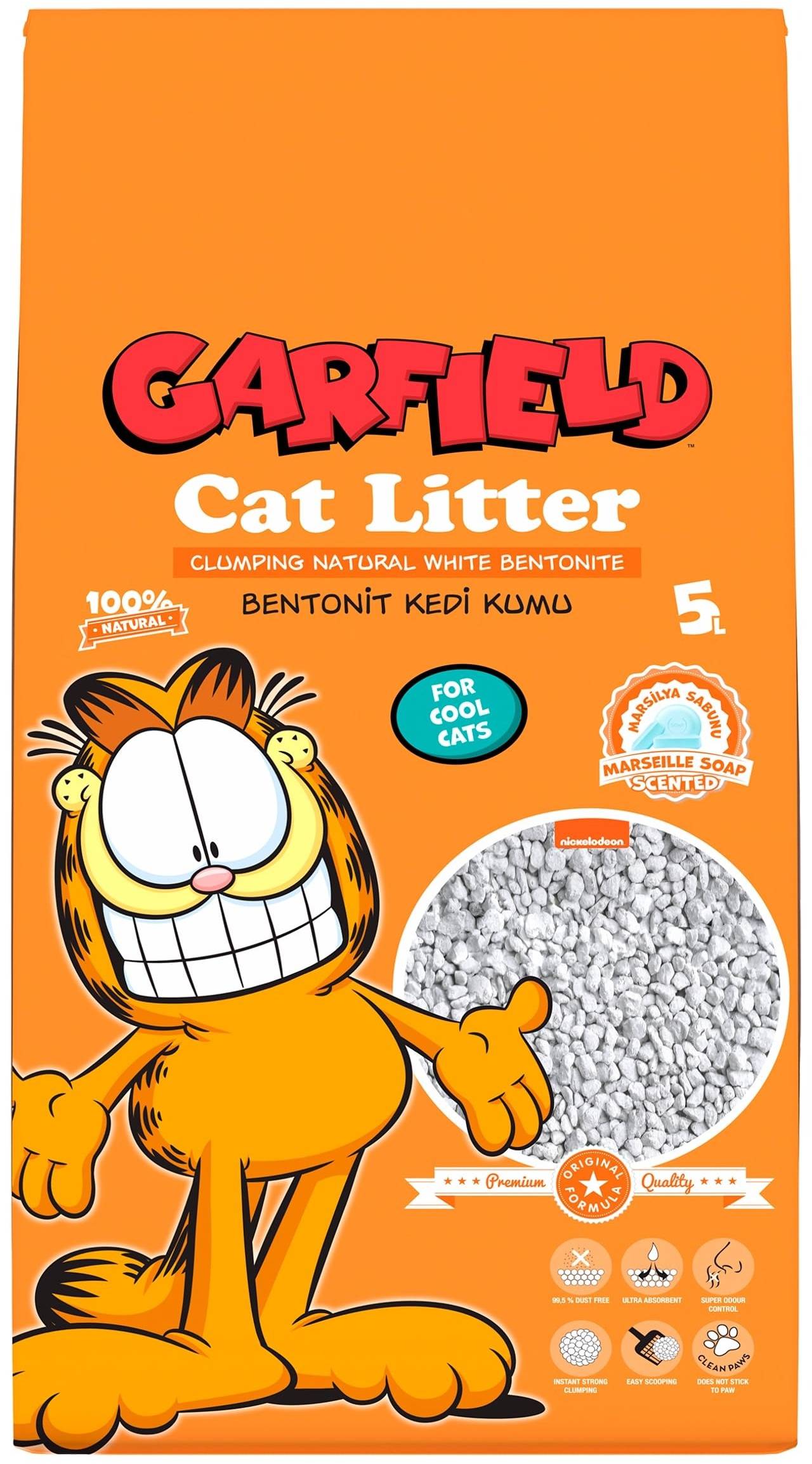 Garfield Cat Litter Marseille Soap - 5 L