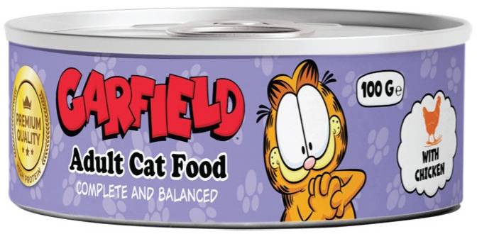 Garfield Chicken Adult Cat Food - 100 gm