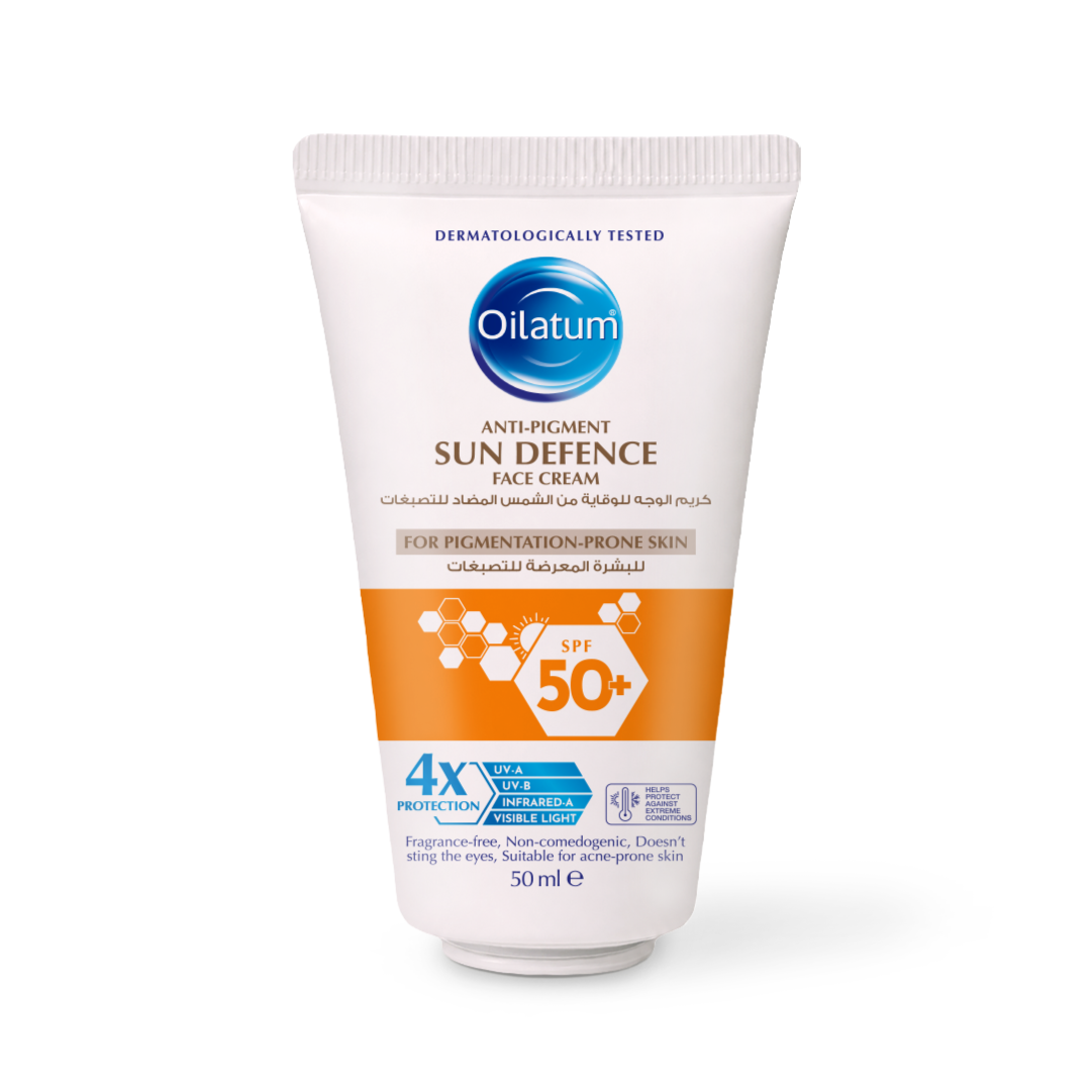 Oilatum Anti Pigment Sun Defence Sunscreen Face Cream Spf 50 50 ml