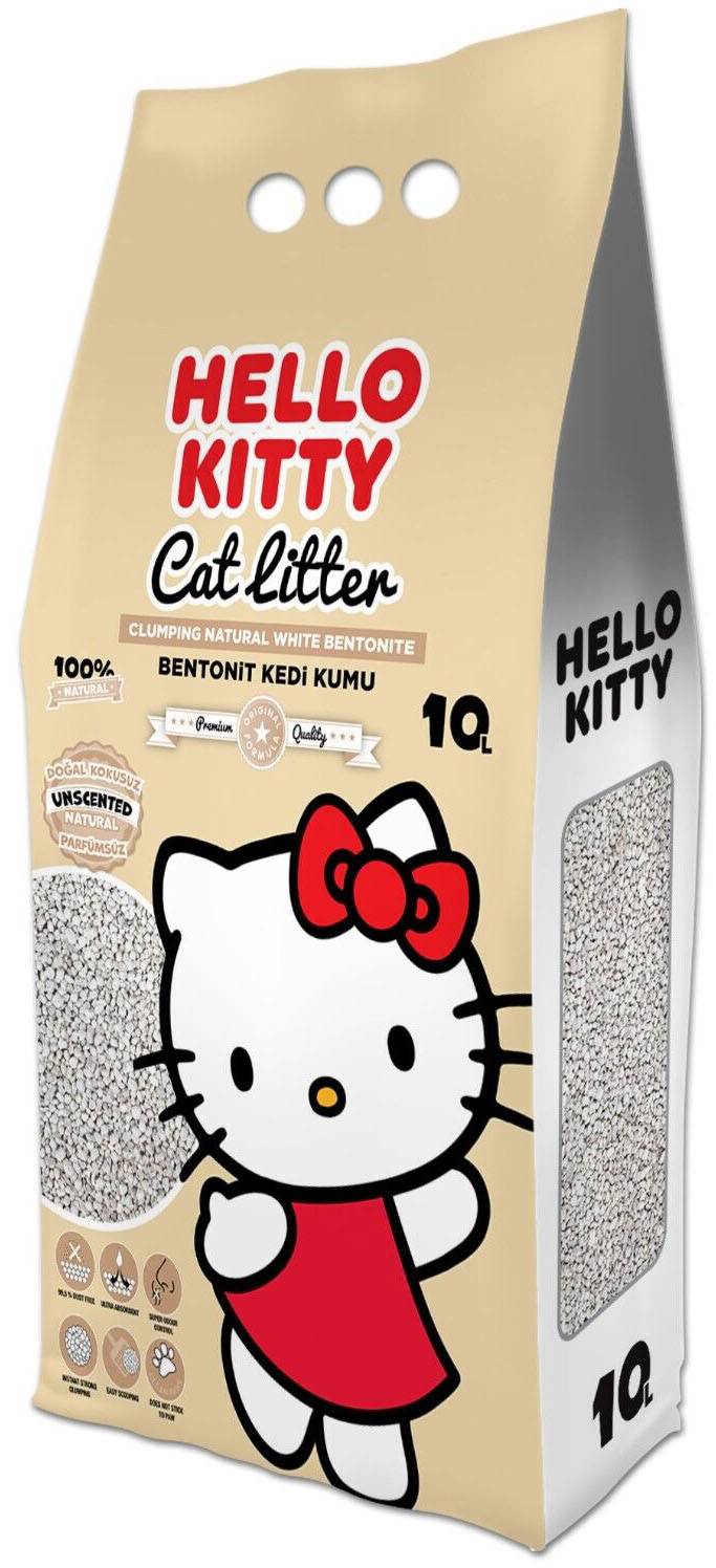 Hello Kitty Natural Cat Litter - 10 L