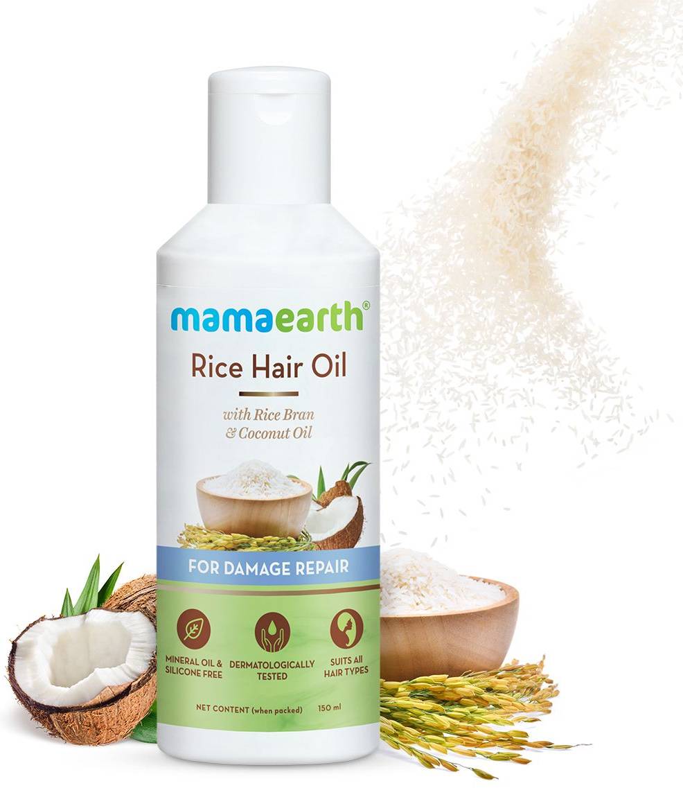 Mamaearth Rice Hair Oil - 150 ml