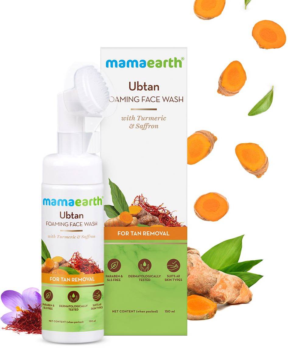 Mamaearth Ubtan Foaming Face Wash 150ml