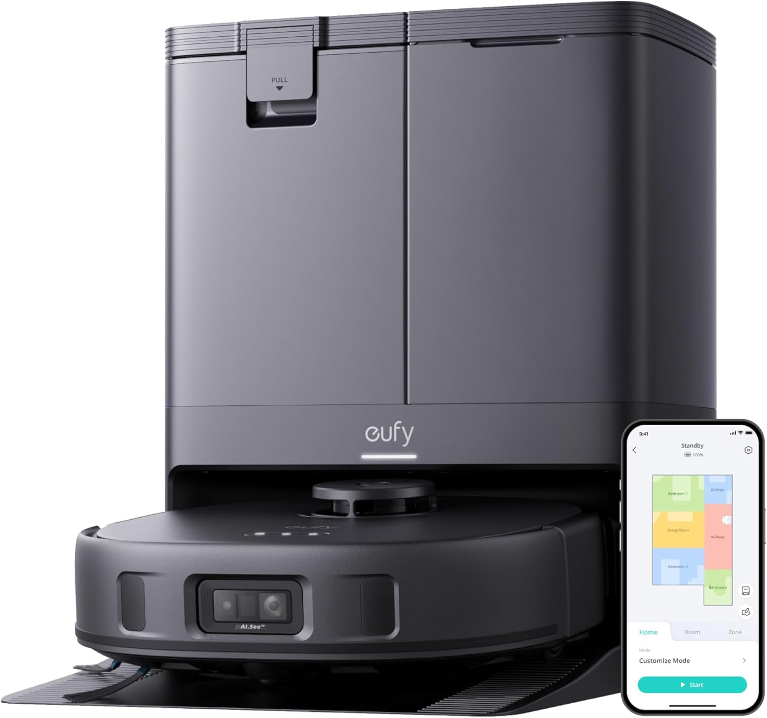 Eufy X10 Pro Omni Robot Vacuum Black