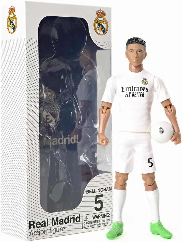 بانبو سوكرز مجسم بيلينغهام نادي ريال مدريد 20 سم