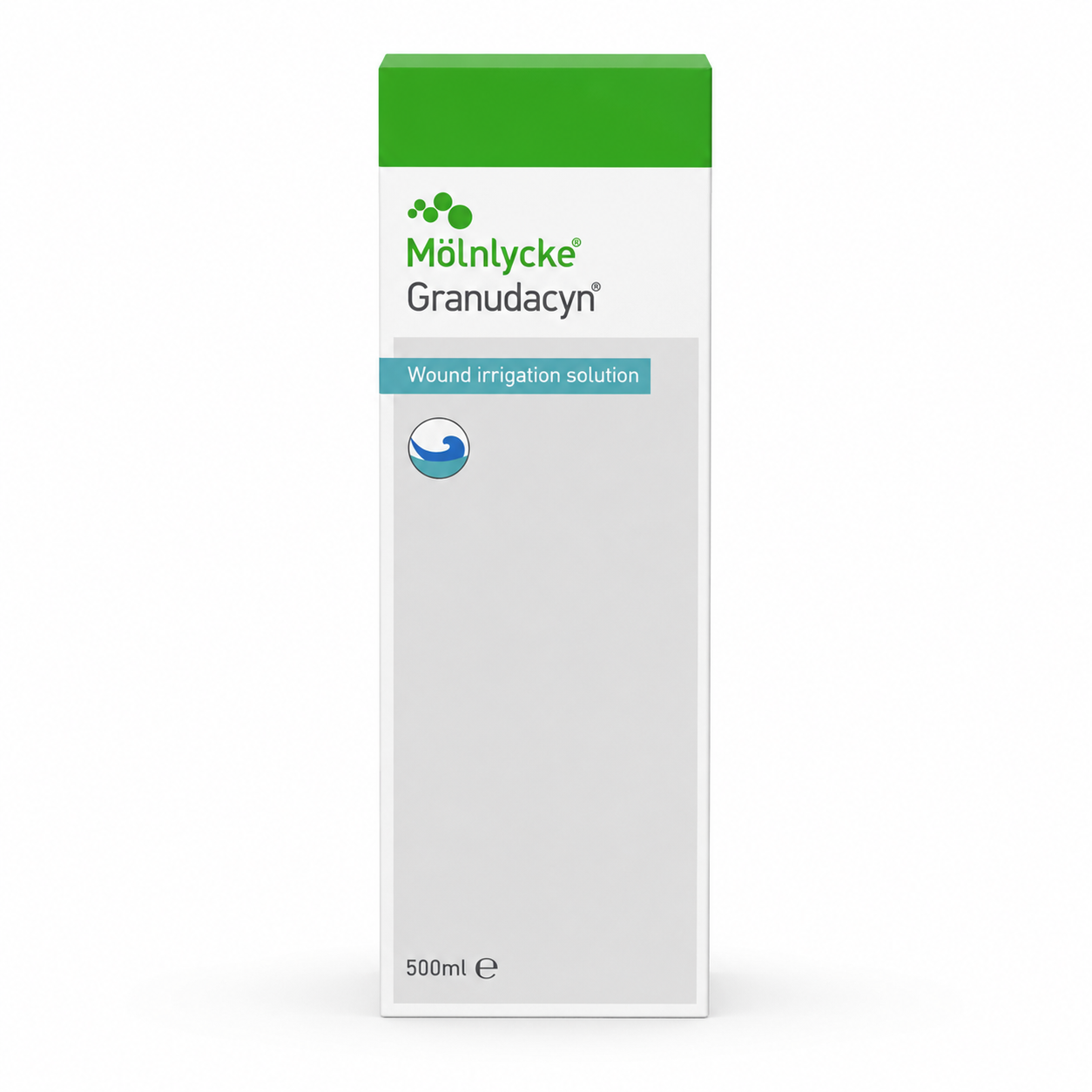 Molnlycke Granudacyn Wound Irr Sol 500 Ml