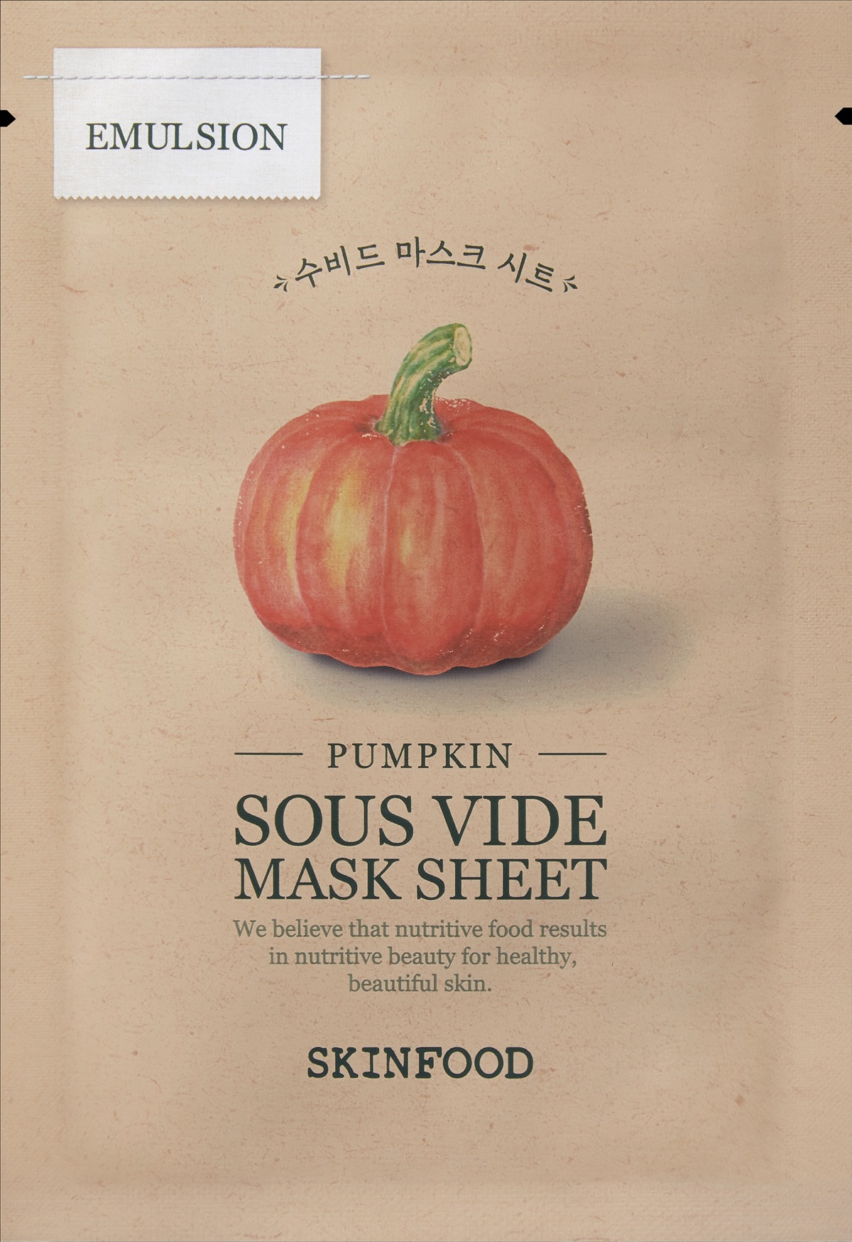 SKINFOOD Pumpkin Sous Vide Mask Sheet 20g