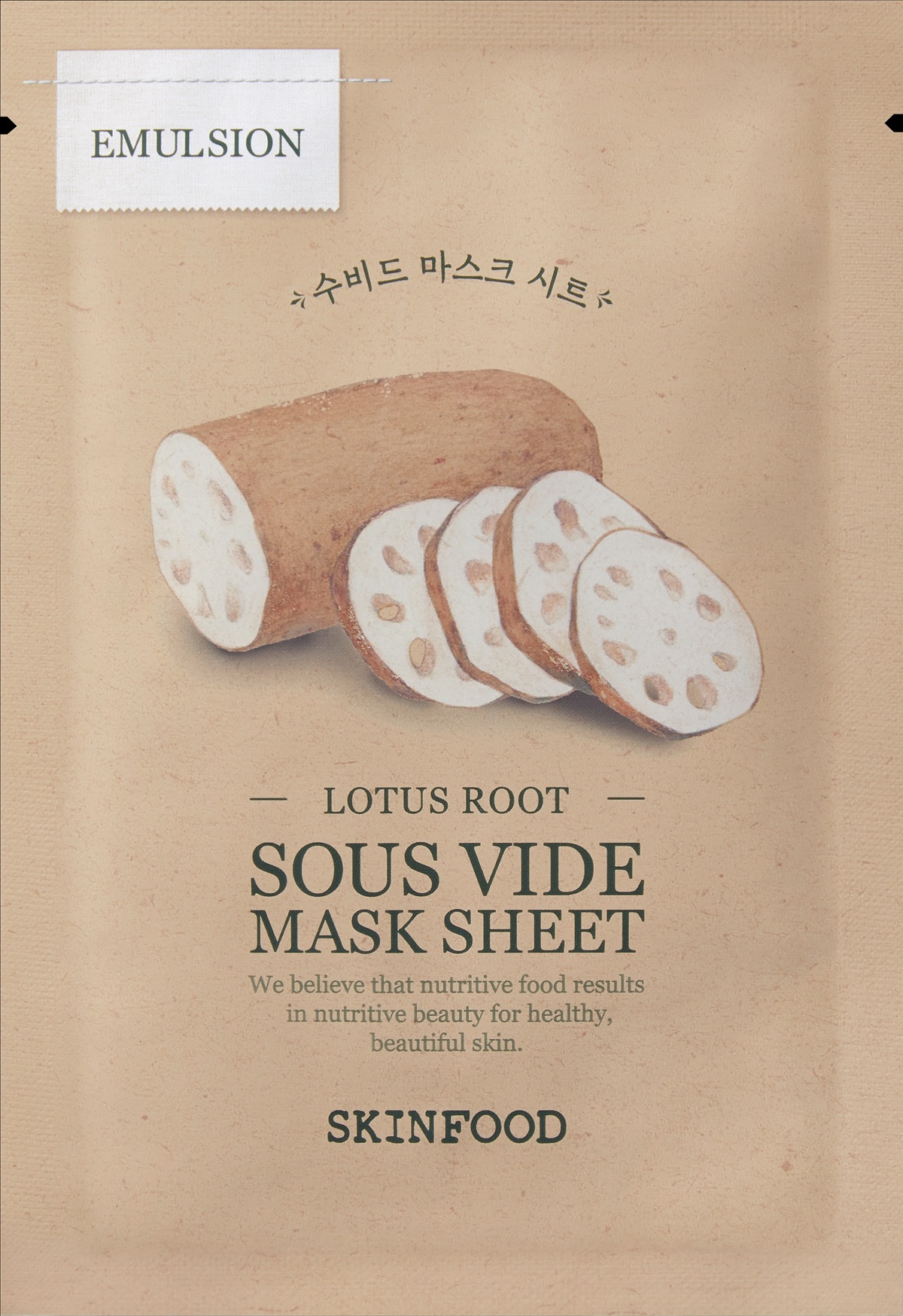 SKINFOOD Lotus Root Sous Vide Mask Sheet - 20 gm