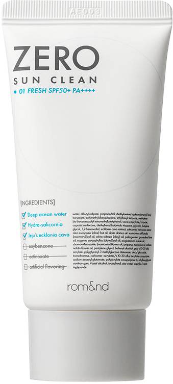Romand Zero Sun Clean SPF50+ - 01 Fresh 50 ml