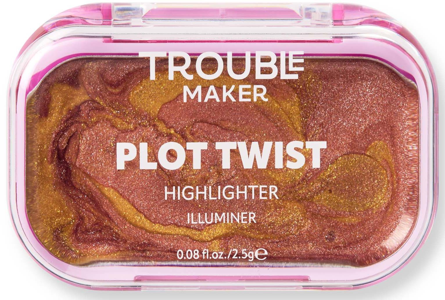 Trouble Maker Plot Twist Cream Highlight - In Motion Gold