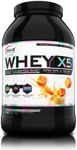 Genius Nutrition Whey X5 Salted Caramel - 60 Servings
