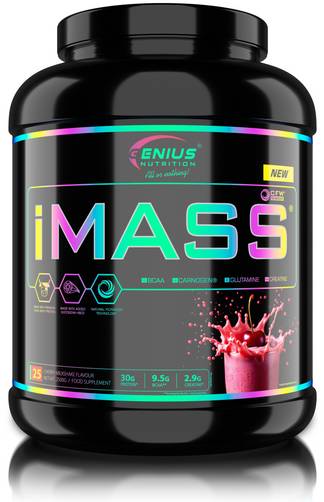 Genius Nutrition I Mass Cherry Milkshake - 25 Servings