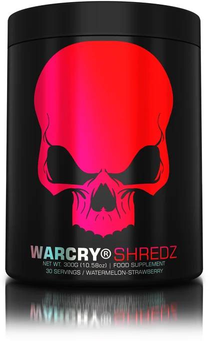 Genius Nutrition Warcry Shredz Watermelon Strawberry - 30 Servings