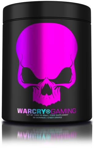Genius Nutrition, Warcry Gaming Cyber Grapes 30 Servings