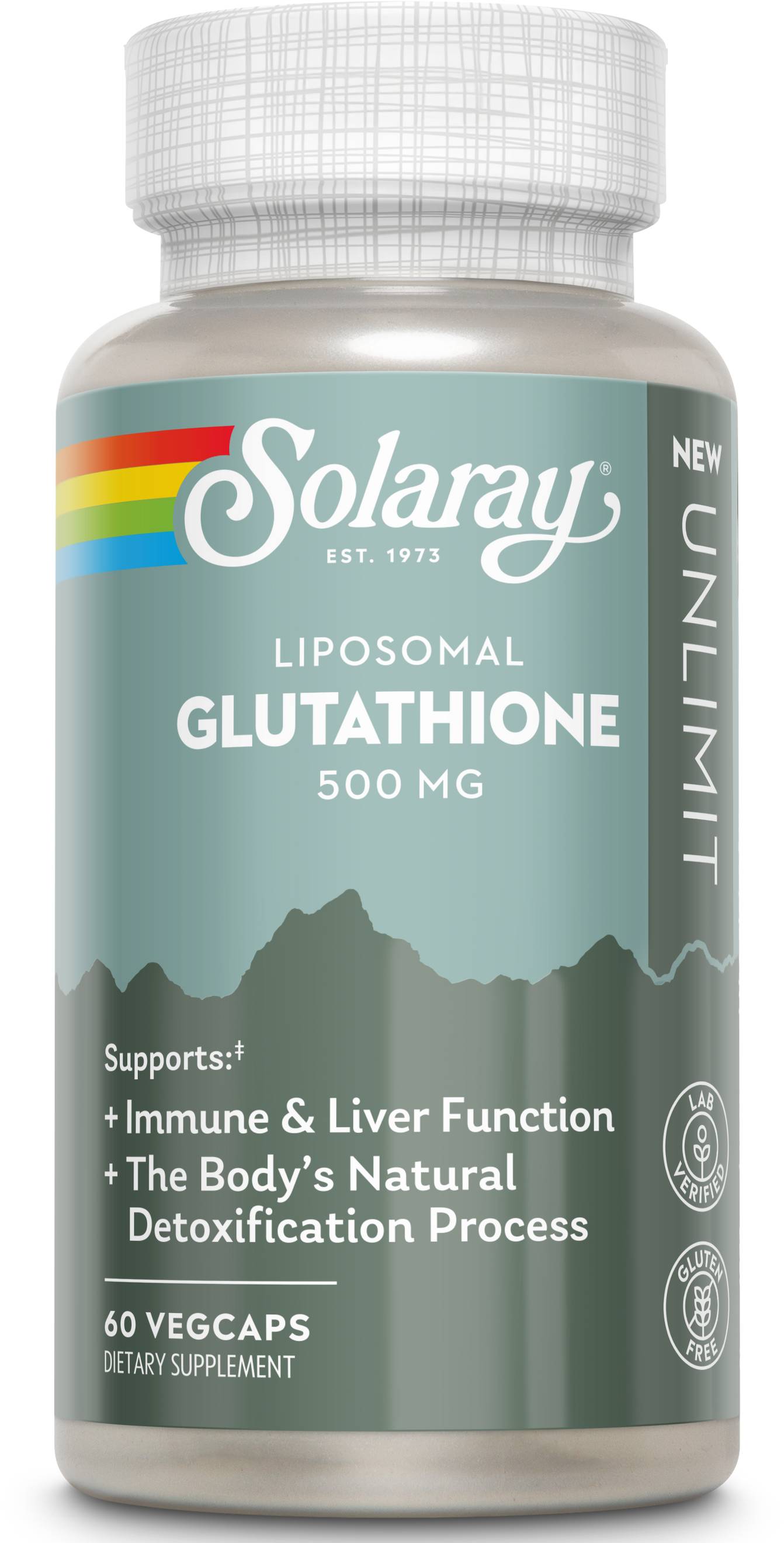 Solaray Liposomal Glutathione 500mg 60ct