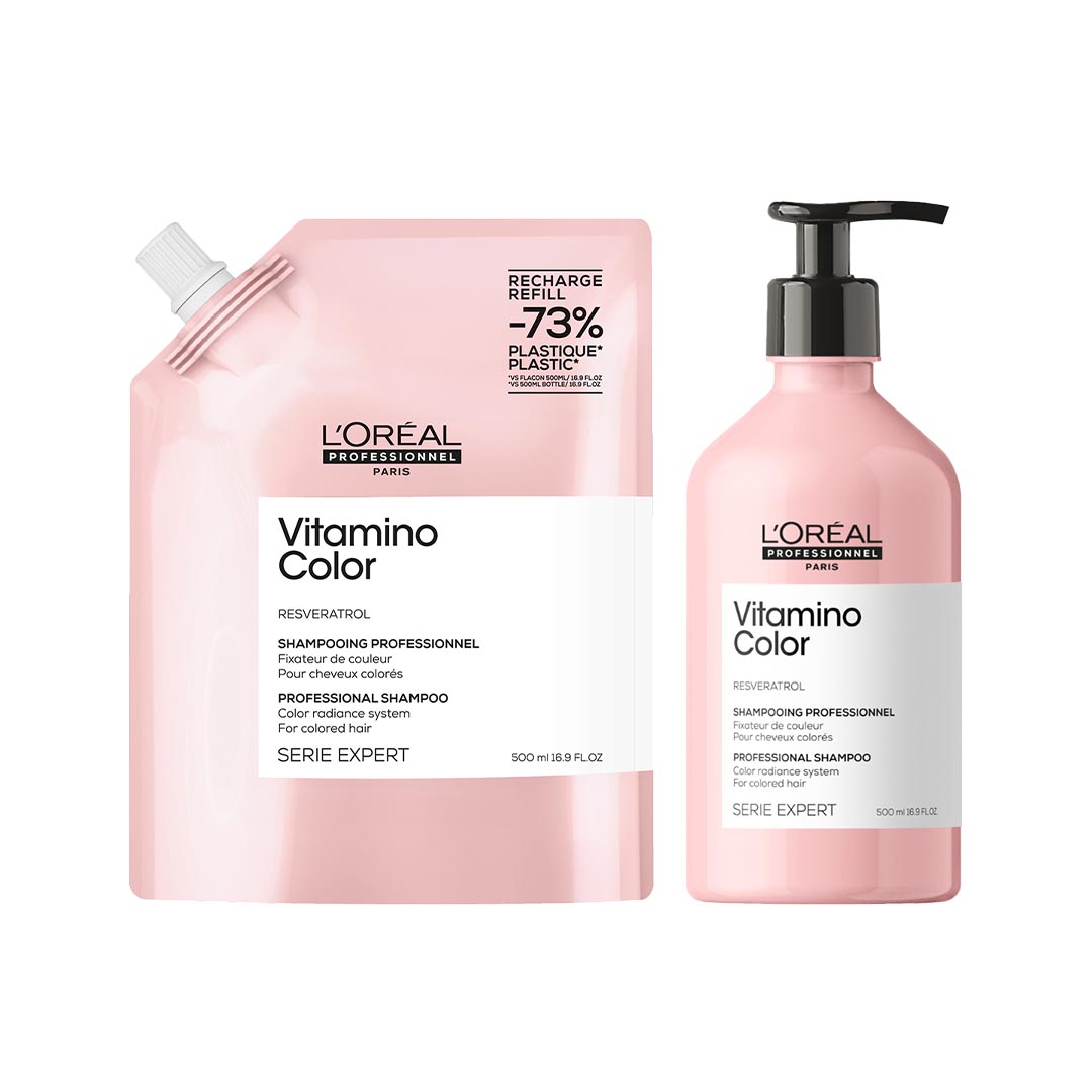 Loreal Professionnel Shampoo Vitamino Color Refill Set | Nahdi