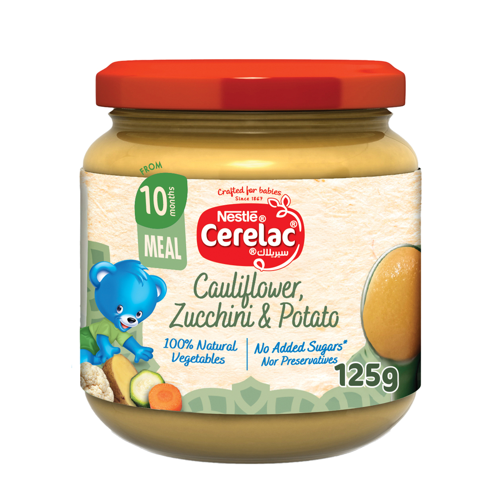 Cerelac Cauliflower, Zucchini, Potato 125g +10m