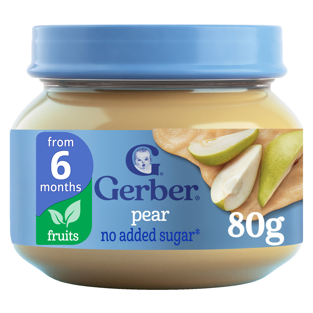 Gerber Pear 80g +6m