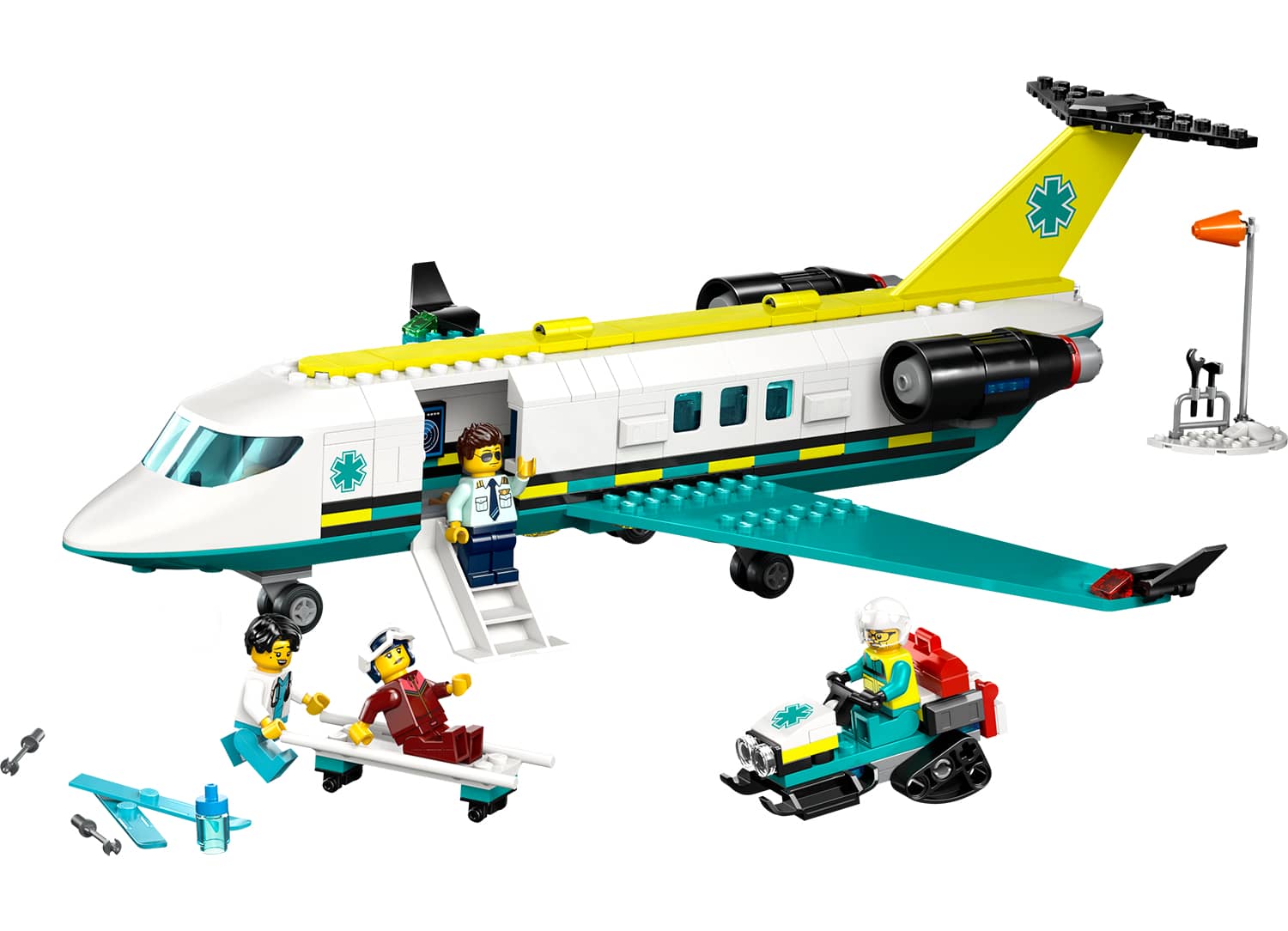 Lego Emergency Air Ambulance Airplane 6+