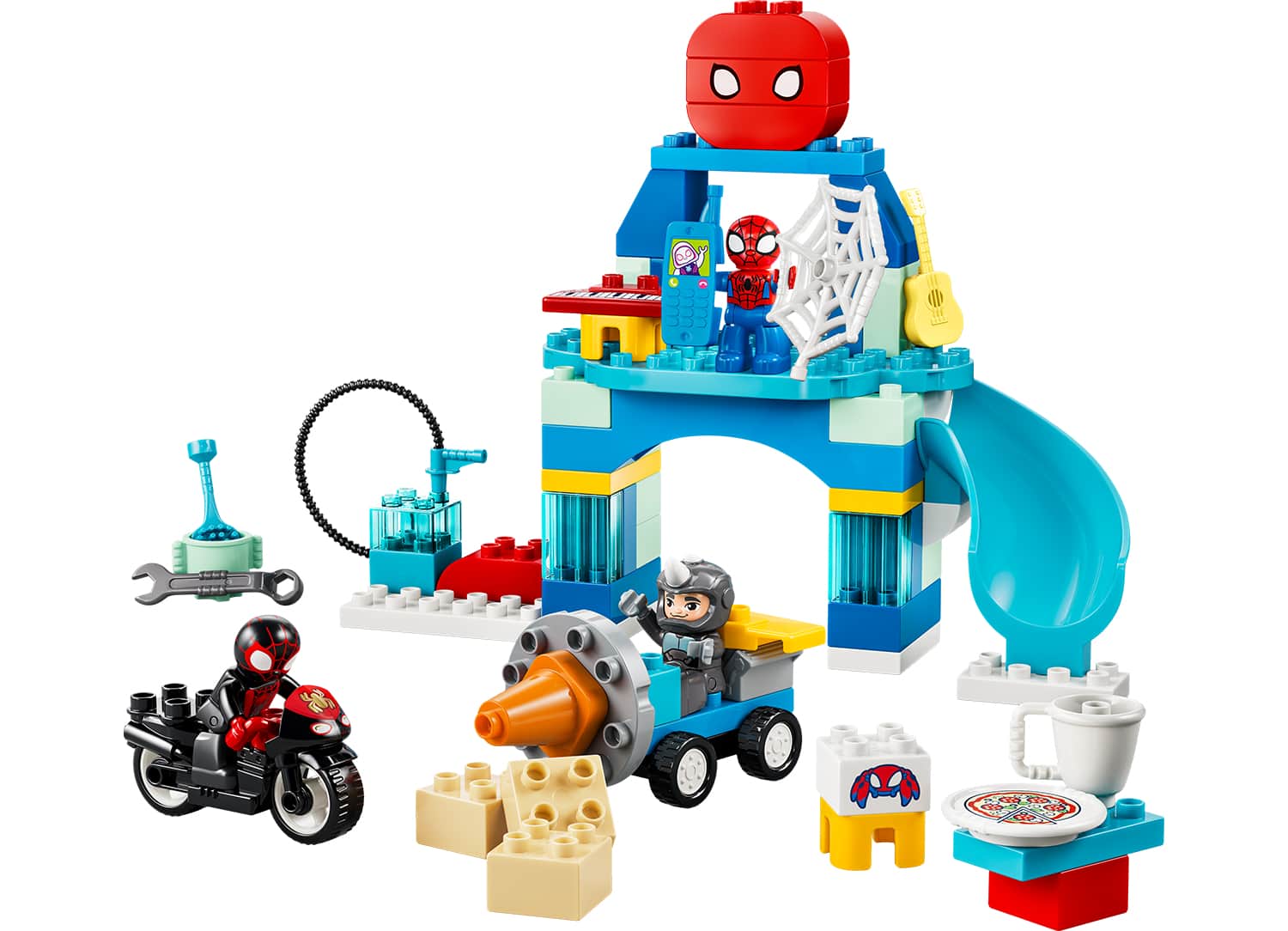 Lego Team Spidey Webquarters 2+